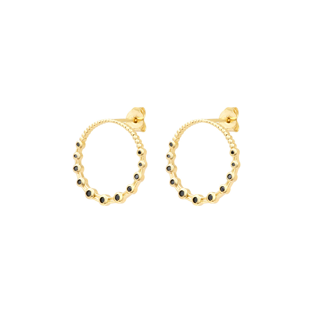 Boucle d'oreille - DALIA black