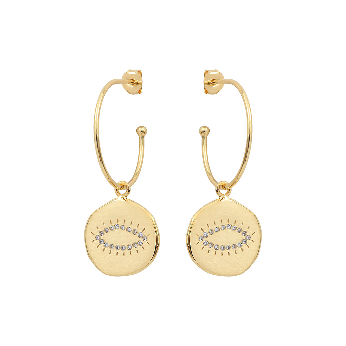 Créoles xl - HAPPY WHITE