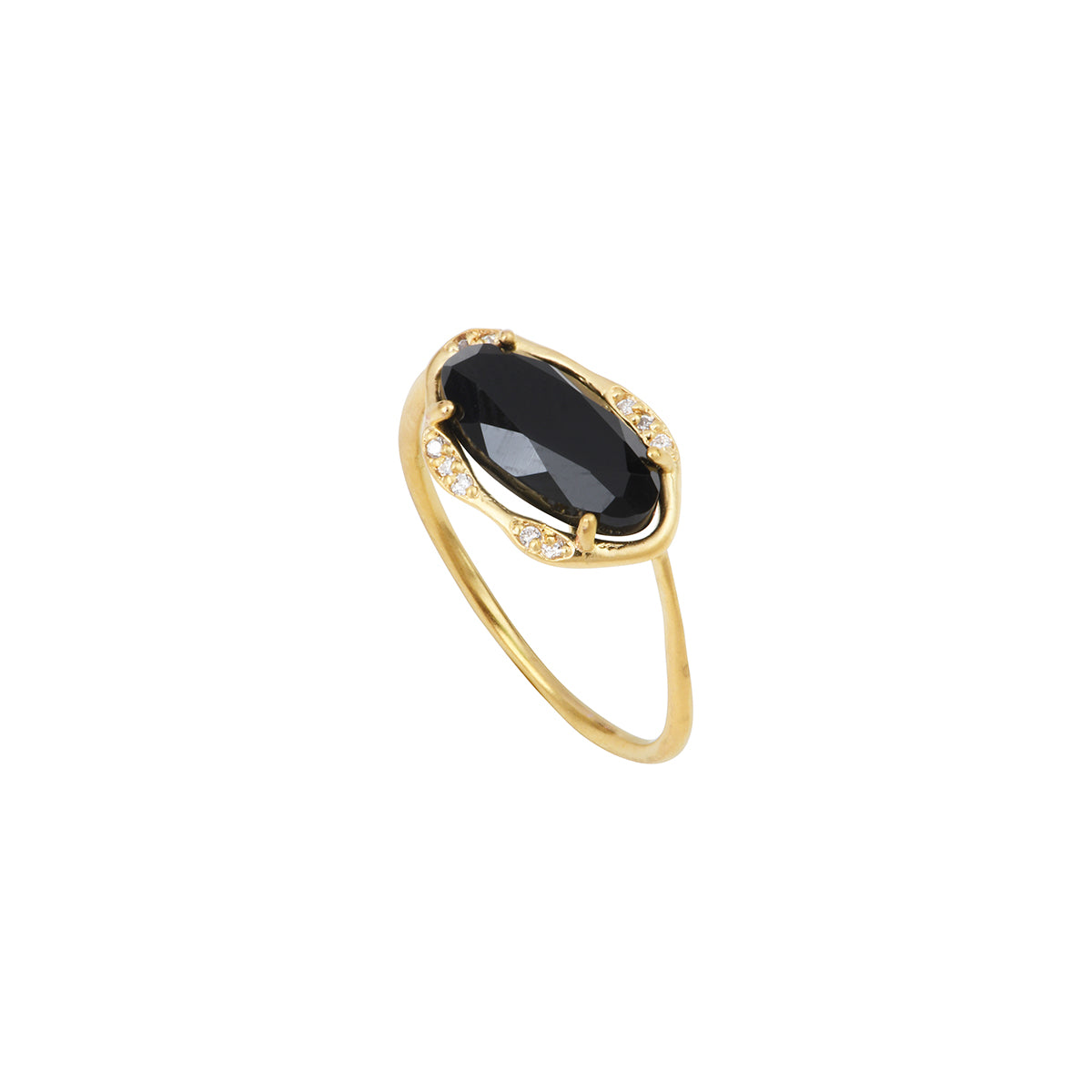 Bague - JOSEPHINE Onyx noir