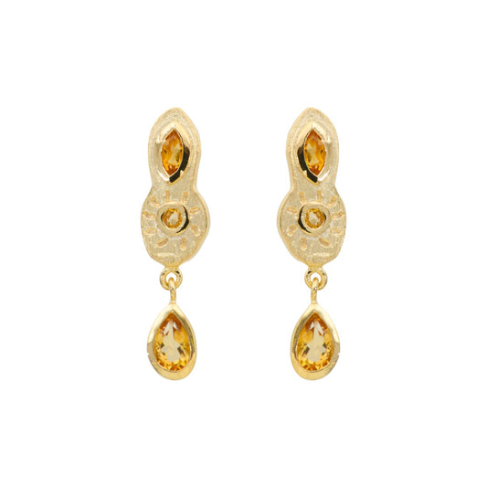 Boucles d'oreilles - YAEL CITRINE