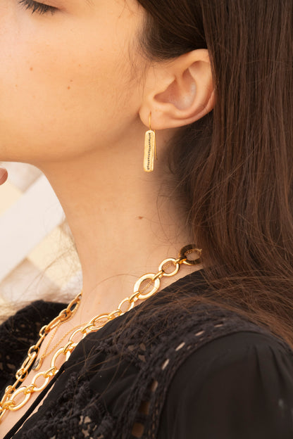 Boucles d'oreille - ELVIS Black