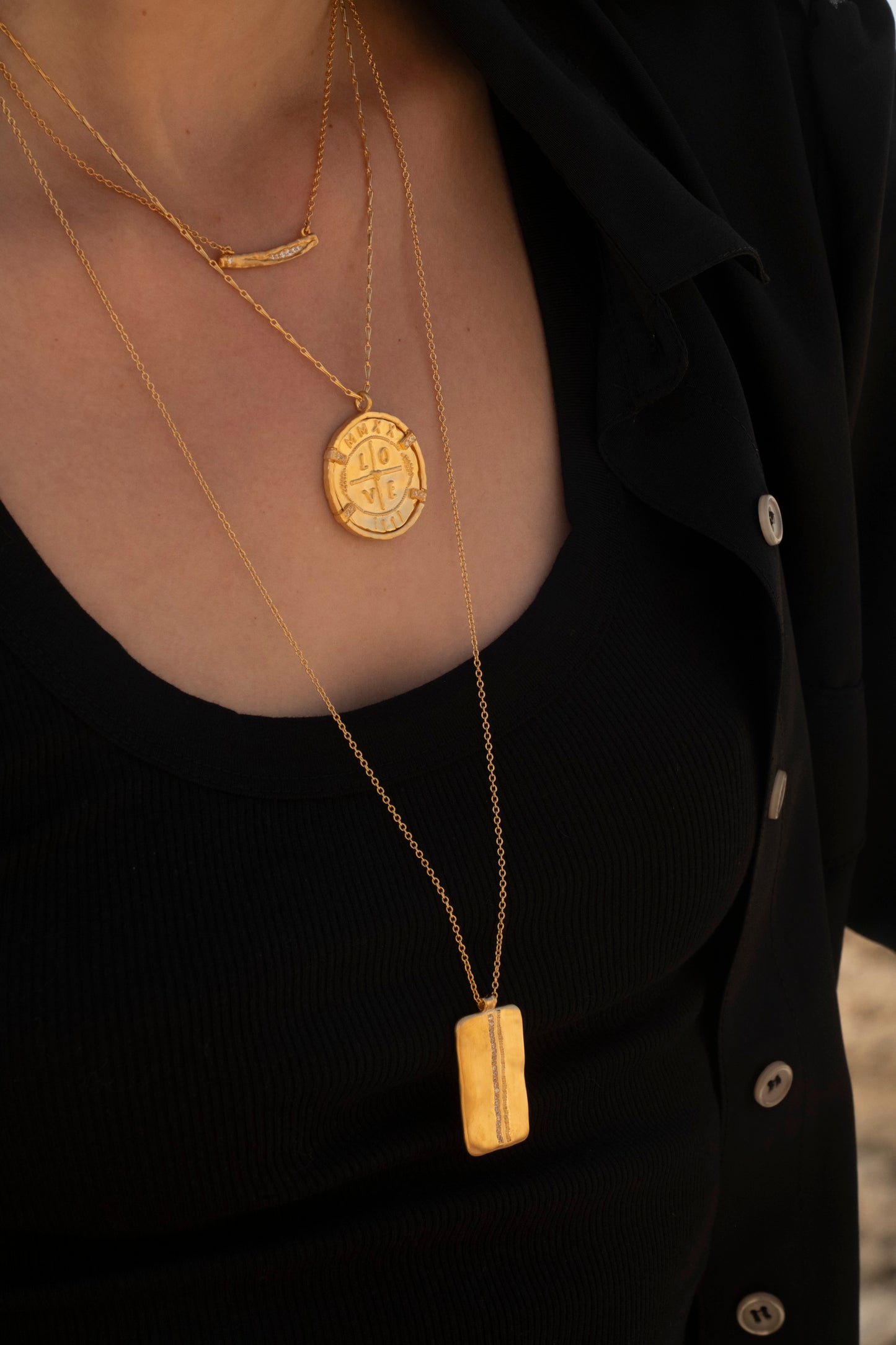 Collier - ELVIS WHITE