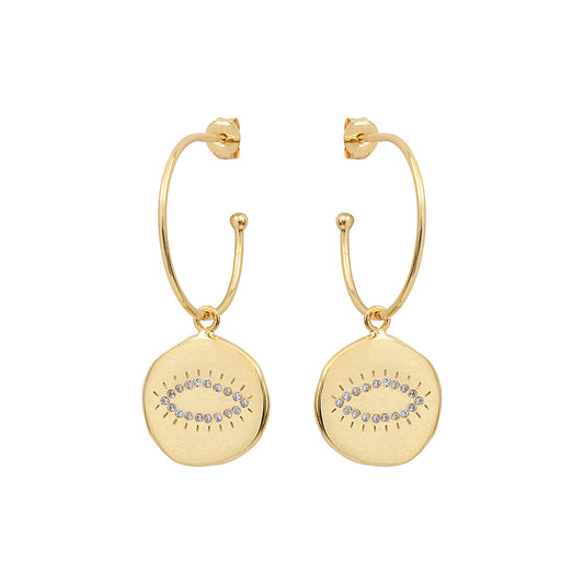 Créoles xl - HAPPY WHITE