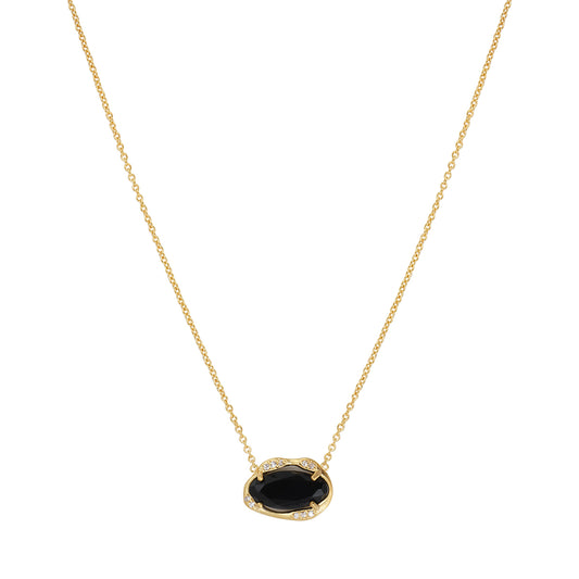 Collier - JOSEPHINE Onyx noir